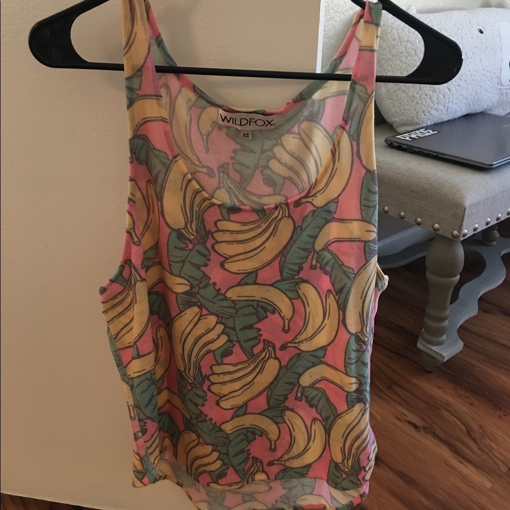 Wildfox Women's Banana Knit Tank Top XS S M