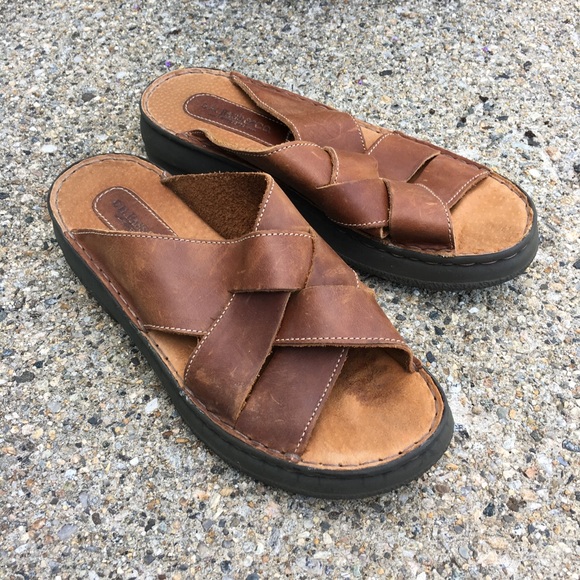 bass leather sandals