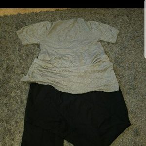 2 PIECE MATERNITY OUTFIT, SHIRT & PANTS