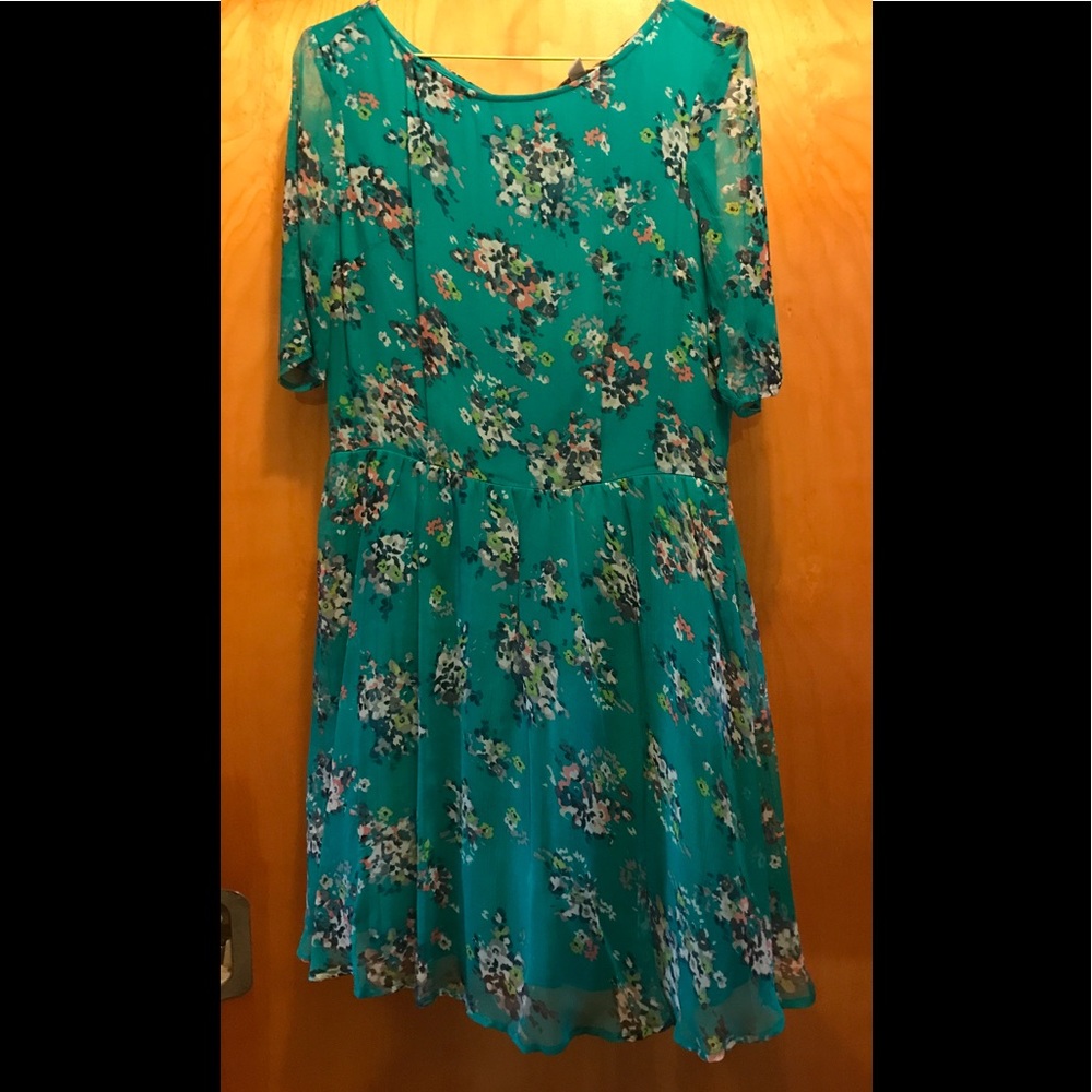 Green dress