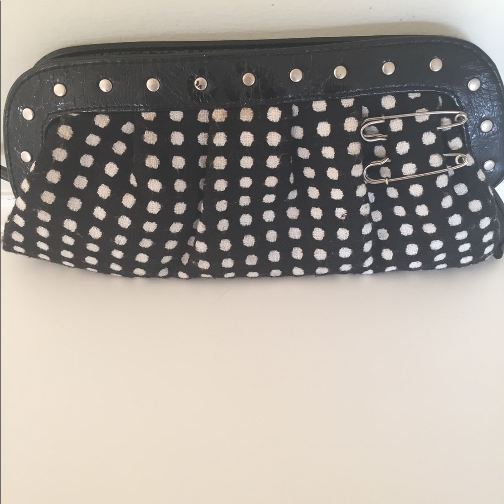 Polka Dot clutch