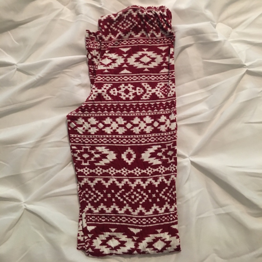 Tribal print leggings