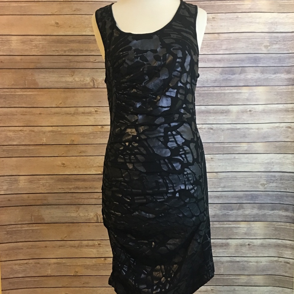 🌀Religion London🌀 DISTRESSED RUCHED DRESS