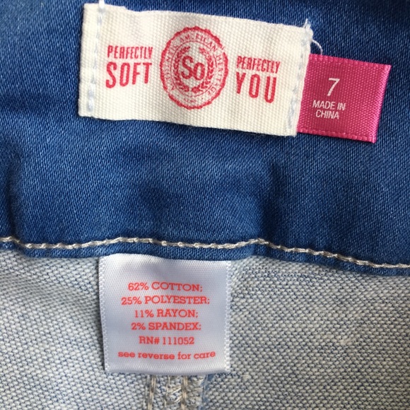 SO Braided Belt Loop High-Waist Jean Shorts New - Picture 5 of 6