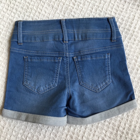 SO Braided Belt Loop High-Waist Jean Shorts New - Picture 6 of 6