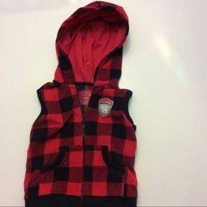 Buffalo Plaid Baby Vest