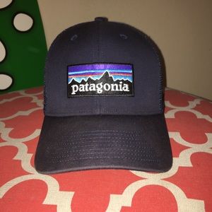 Navy Blue Patagonia Trucker Hat