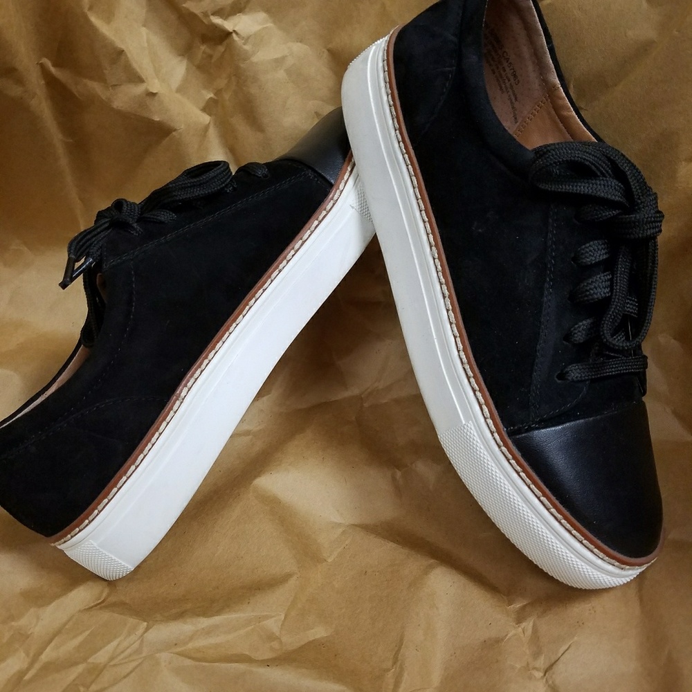 Suede/Leather Combo Casual Oxford