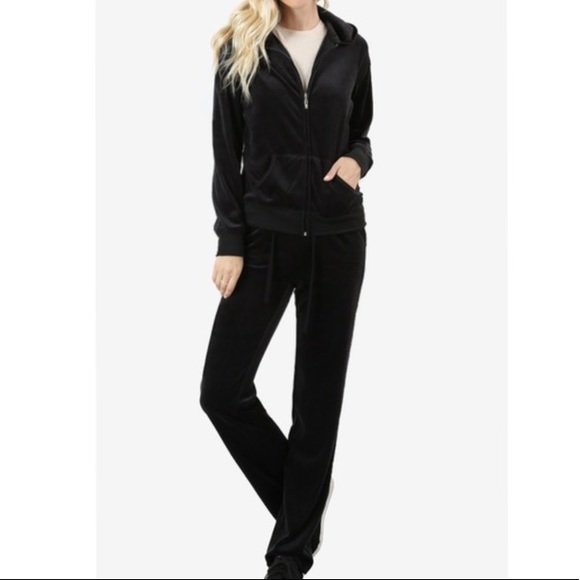 LAST 1 -XL ❣️VELOUR TRACKSUIT SET - Picture 3 of 6