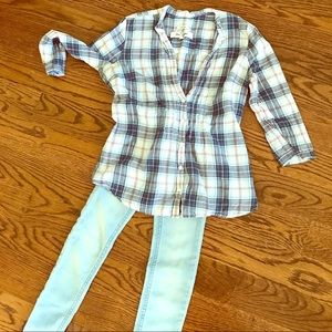 Girls 3/4 sleeve top