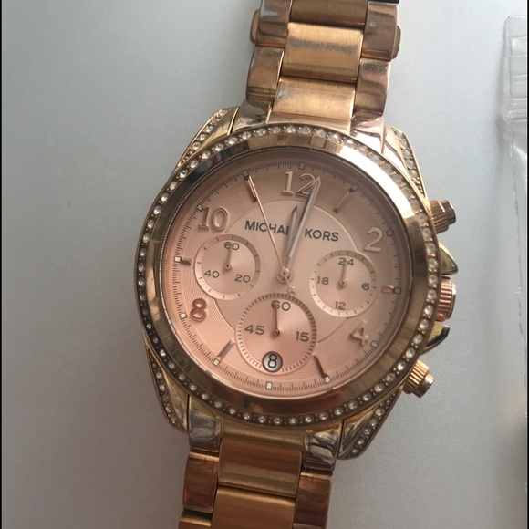 Michael Kors Rose Gold Watch- Authentic