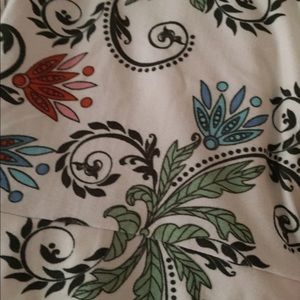 Lularoe- Cream Paisley, tall and curvy