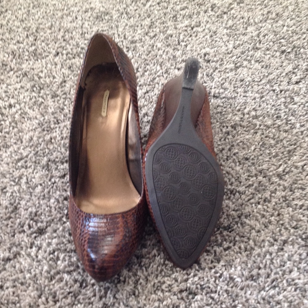 MaxStudio Brown Wedges - Picture 3 of 4