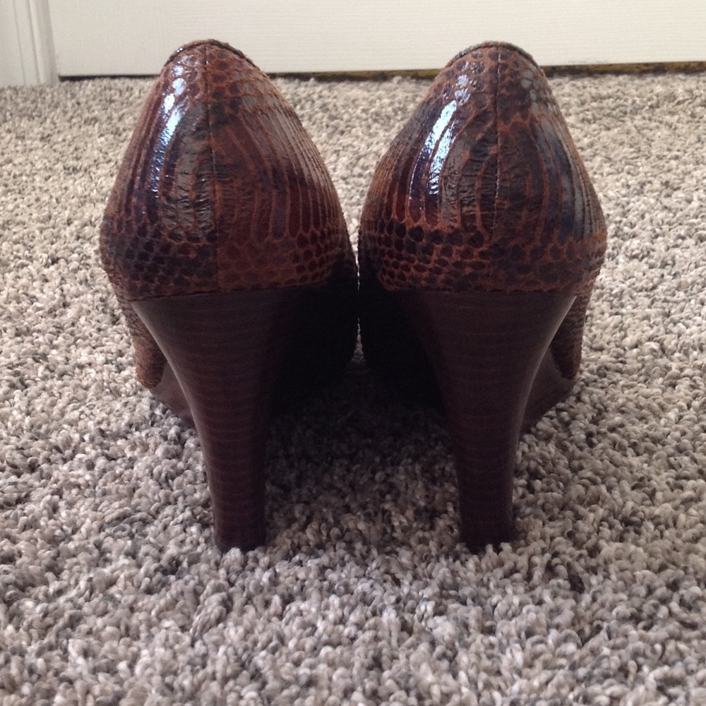 MaxStudio Brown Wedges - Picture 4 of 4