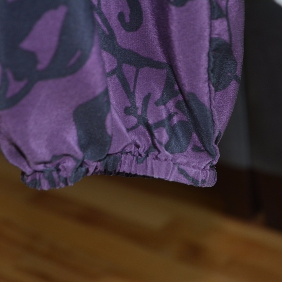 KAREN KANE 100% SILK BLOUSE - Picture 4 of 5