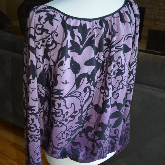 KAREN KANE 100% SILK BLOUSE - Picture 5 of 5