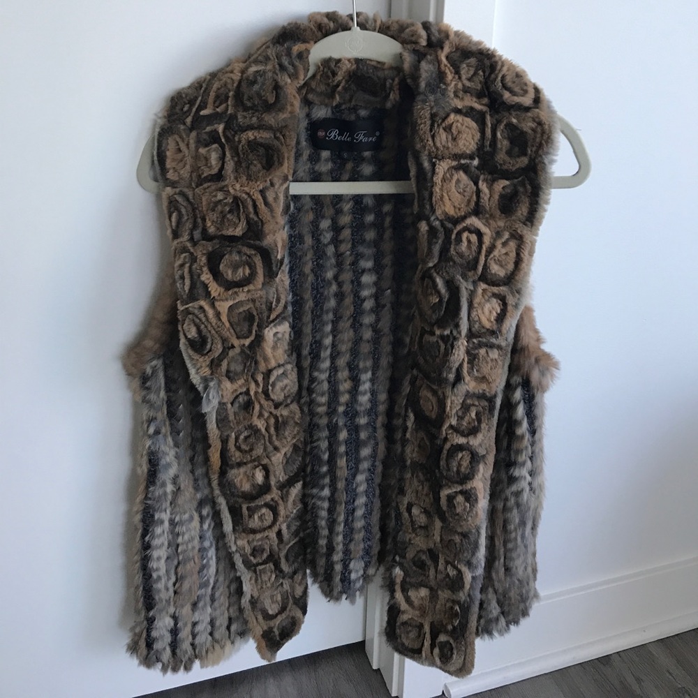 Belle Fare Fur Vest