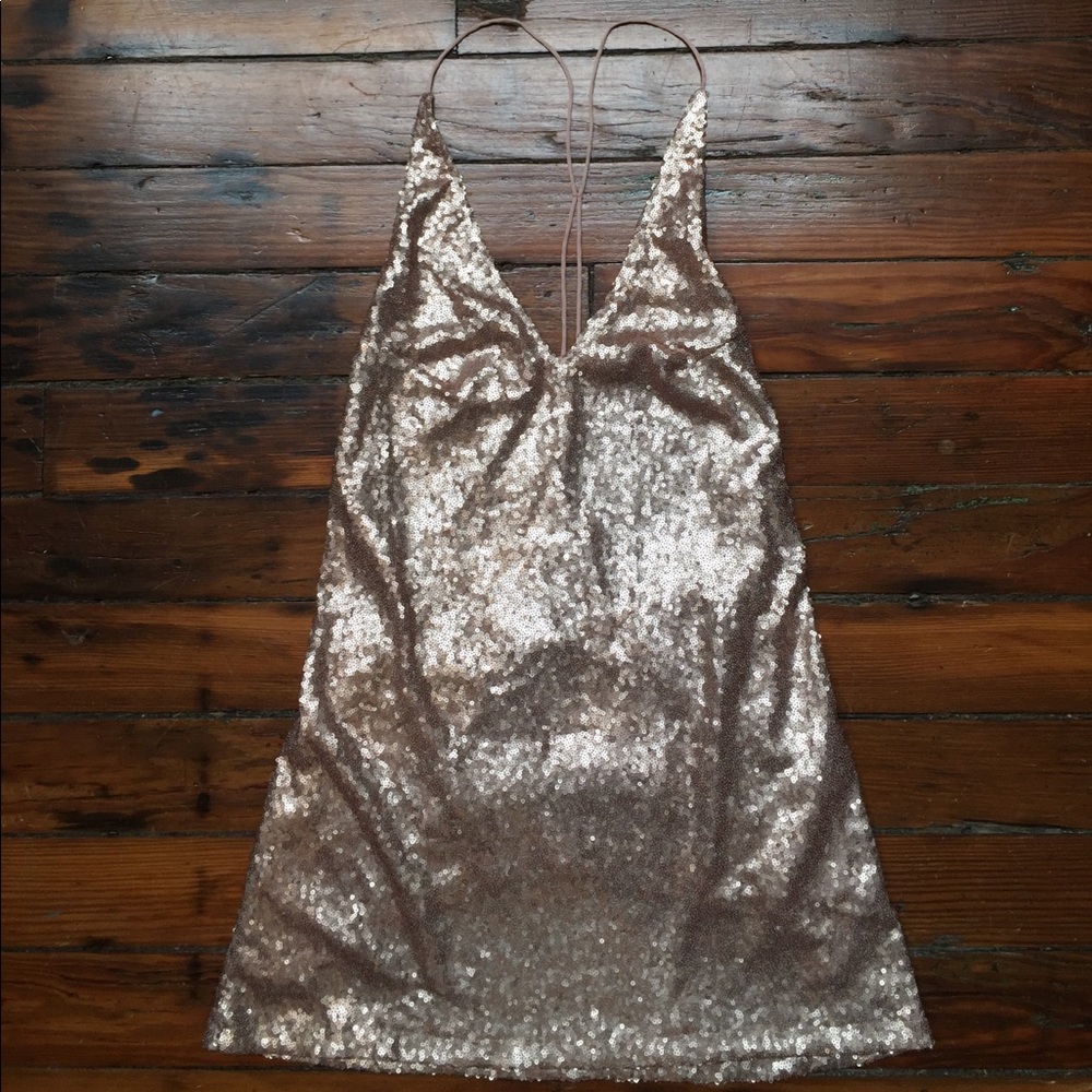 Sequin Mini Dress
