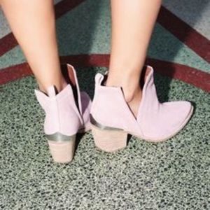 Jeffrey Campbell pink hunt the plains boots
