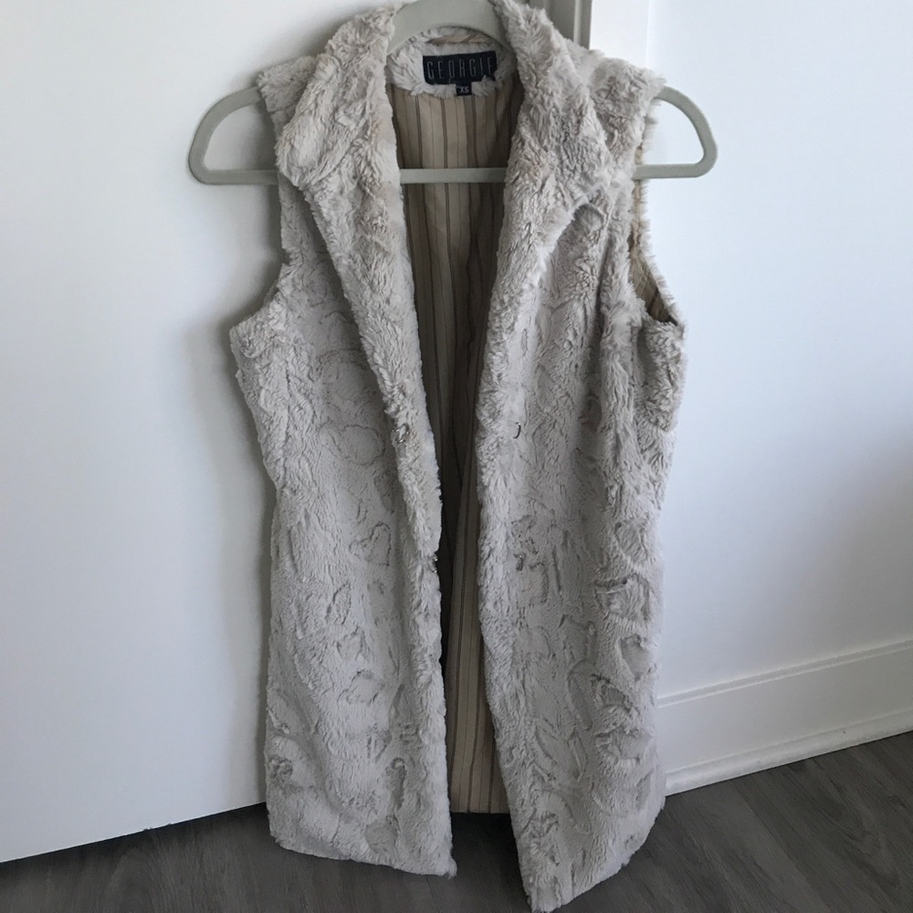 Georgie Faux Fur Vest