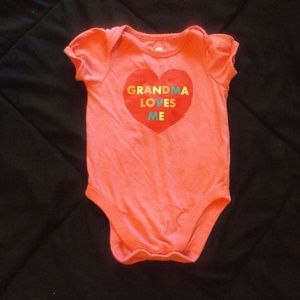Grandma Loves Me onesie