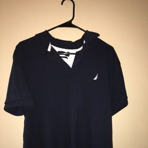 Dark Blue XL Nautica Polo