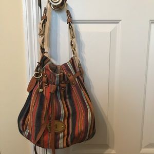 Fossil Canvas Tote
