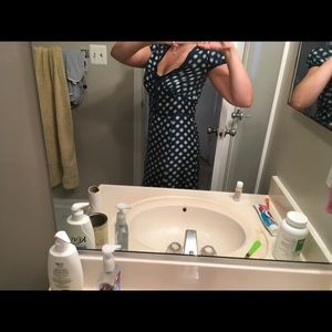 Blue vintage looking Marc Jacobs dress