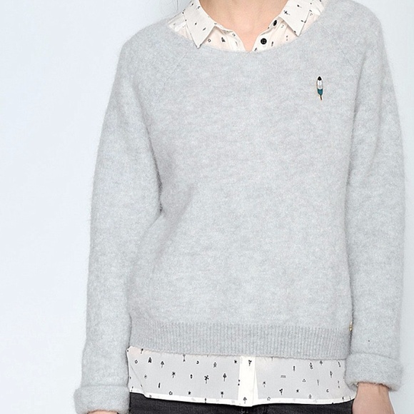 New French Feather Enamel Brooches - Picture 2 of 5