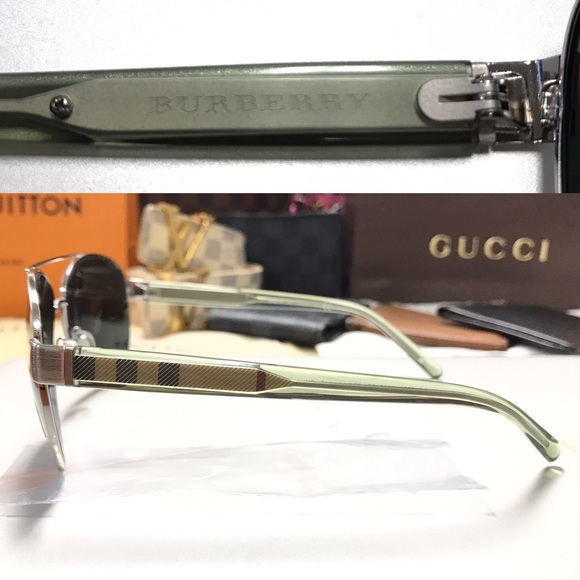 NWT Authentic Burberry Aviator Sun Glasses - Picture 2 of 6