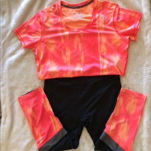 Women under armour set size Medium