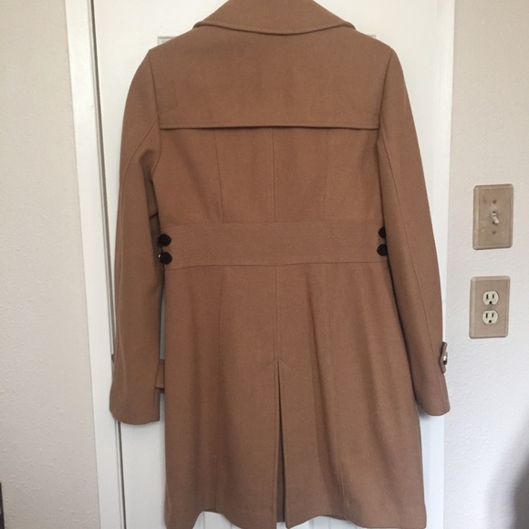 Kenneth Cole Tan/Camel Coat Size 8 - Picture 6 of 7