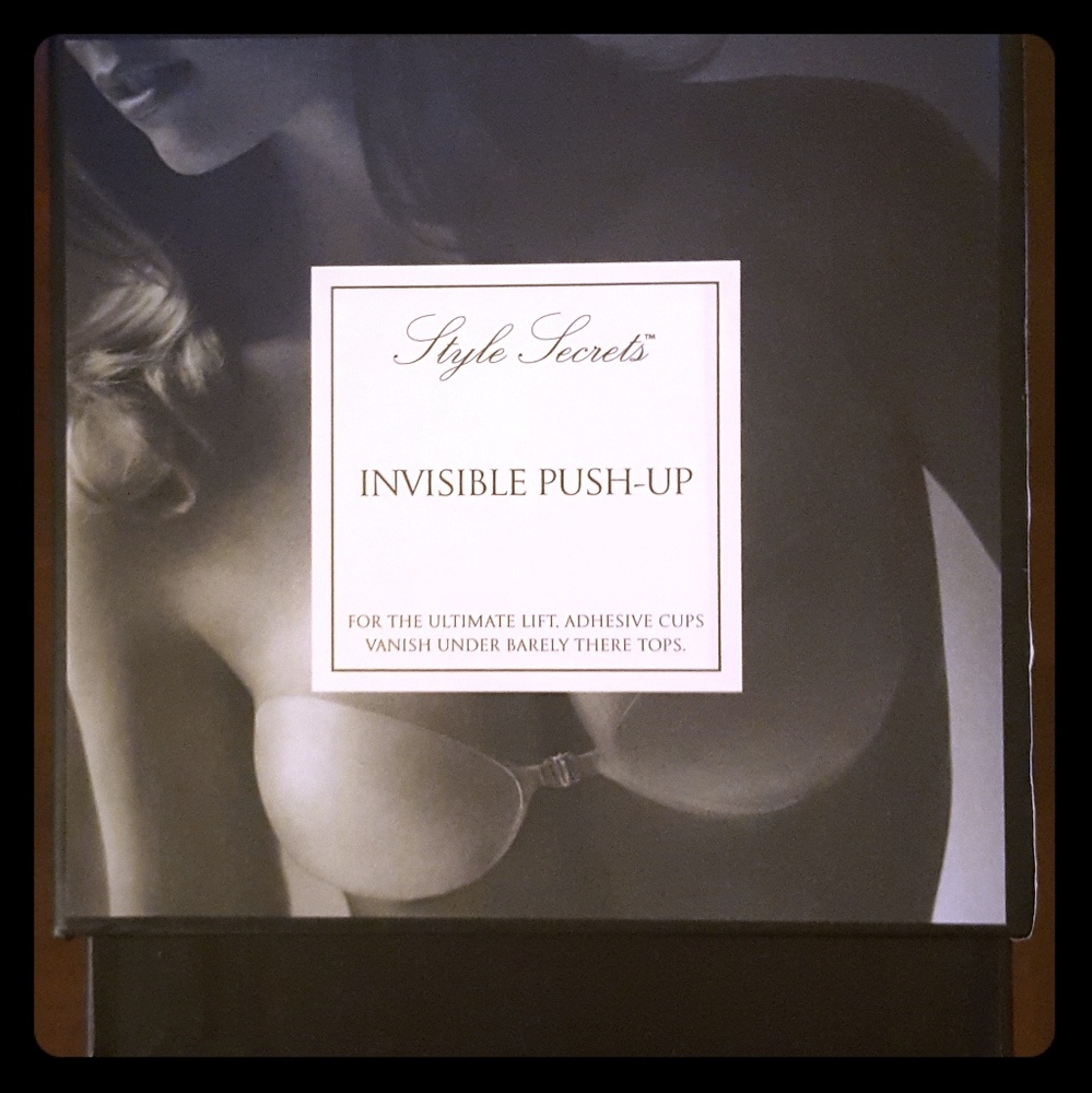 Invisible push up bra