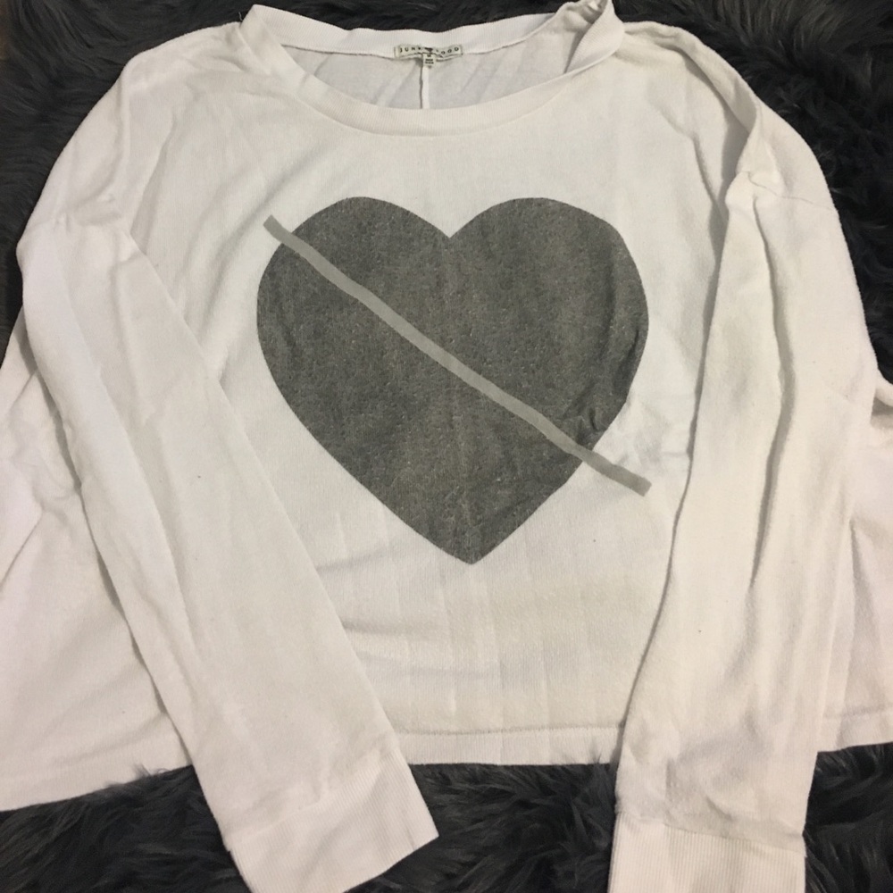 M Junk Food Heart Sweater