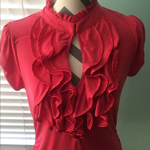 HeartSoul Tops - HeartSoul Pink Blouse - Large