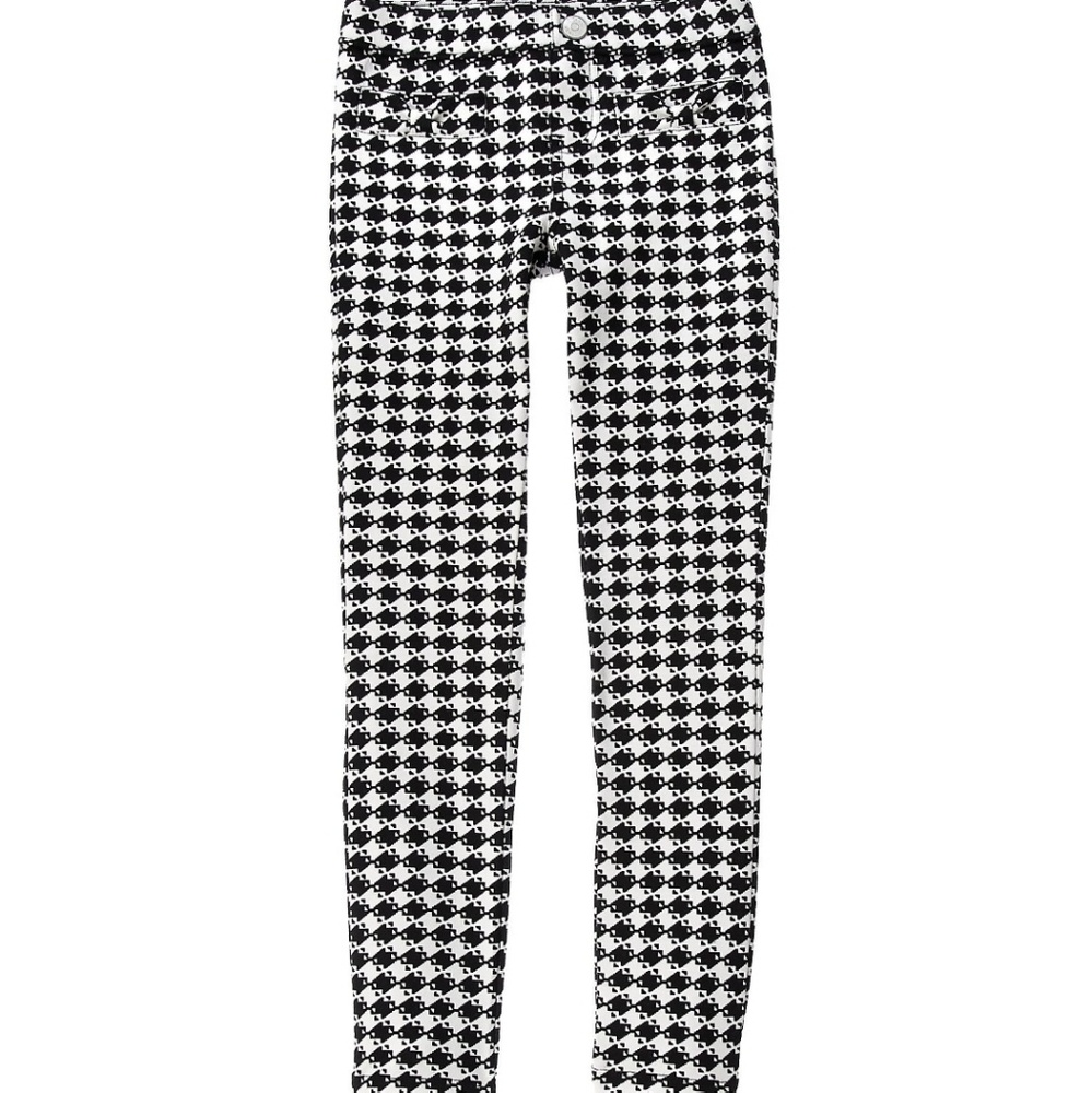 Olivia Checked Ponte Pant Size 6