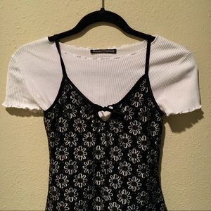 VINTAGE CHARLOTTE RUSSE FLORAL SUN DRESS