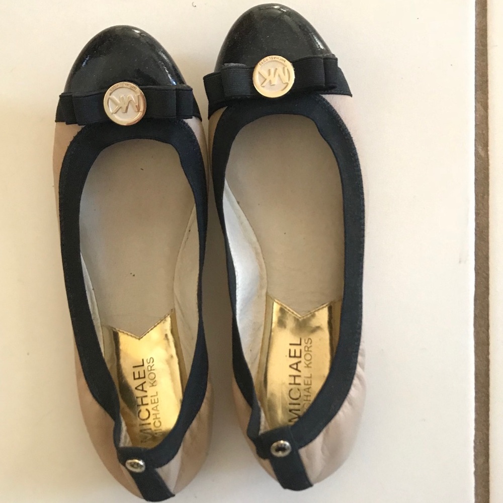 Michael Kors Beige Flats - Like New
