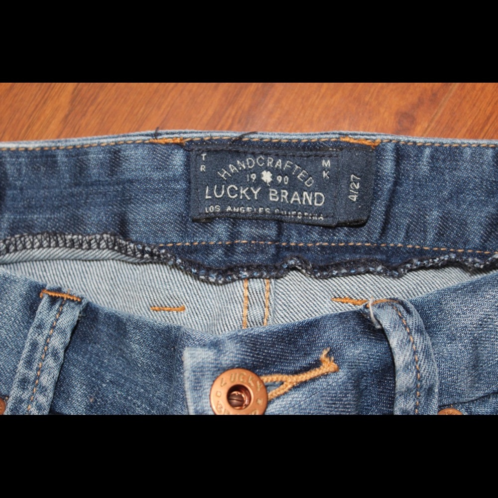 Lucky Brand Women’s Sweet Jean Crop Blue Jeans