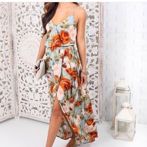 Floral Print Maxi Large by Olivaceous