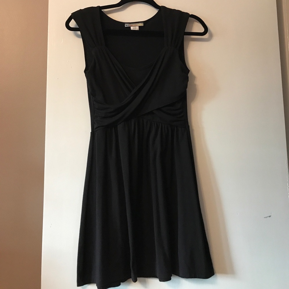 Black cocktail dress