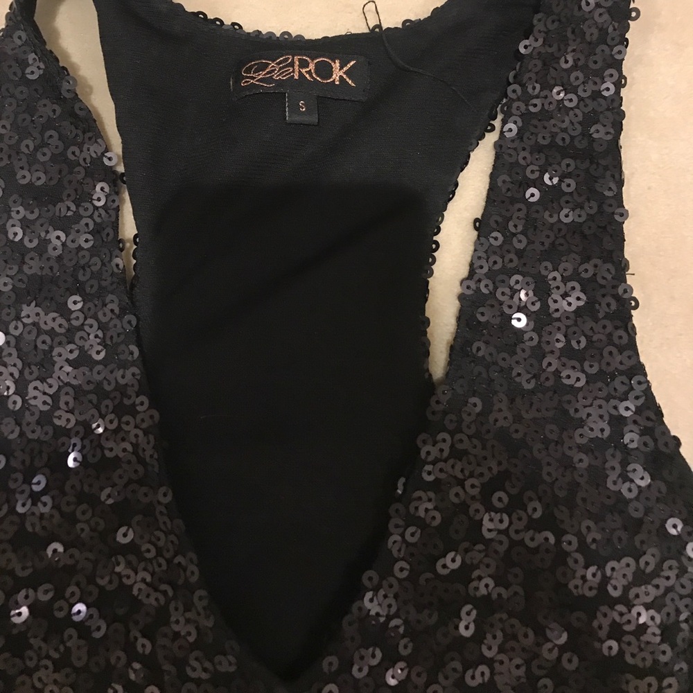 LE ROCK sequin tank - Picture 2 of 3