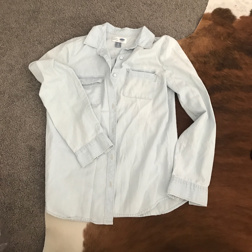 Chambray top