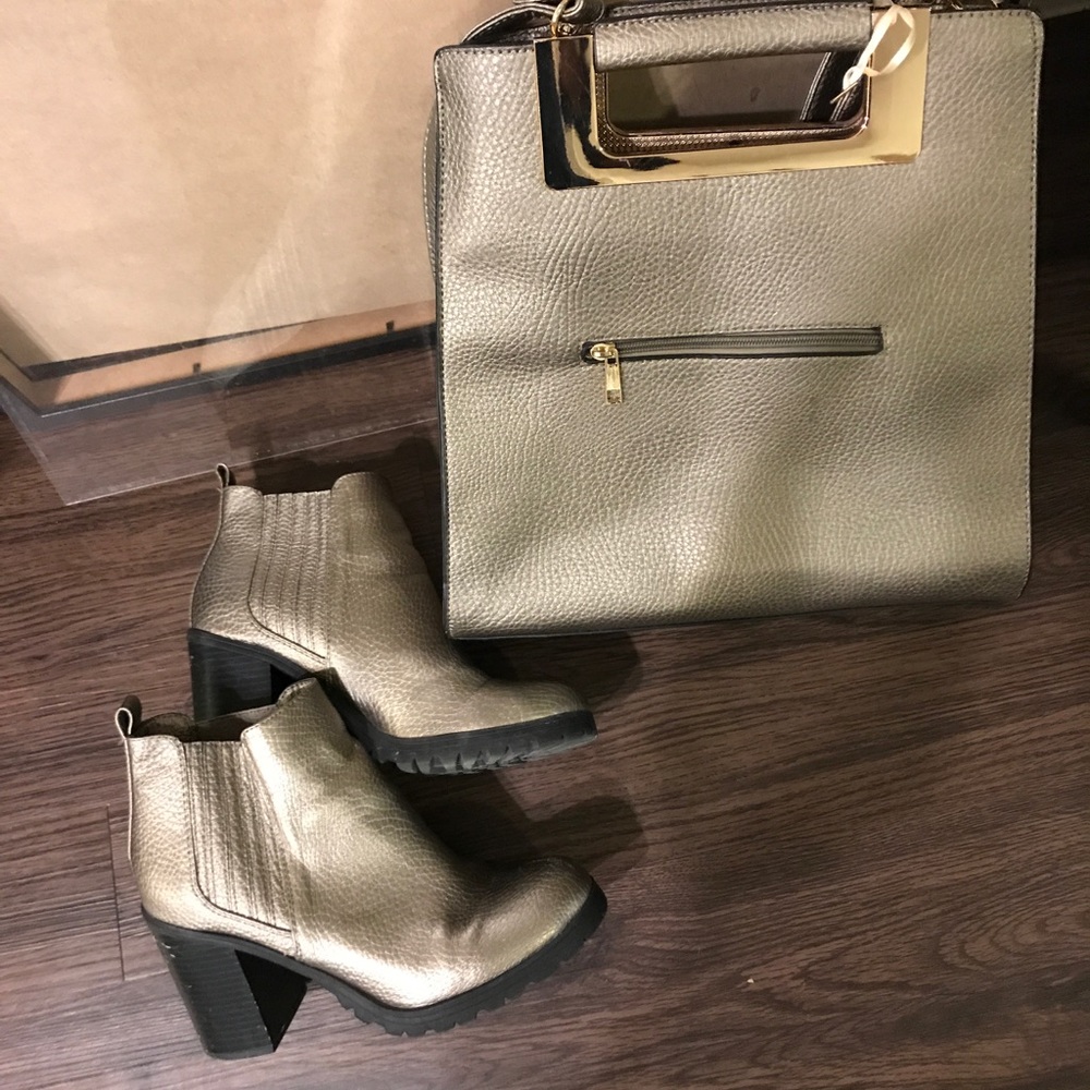 Purse and matching boots