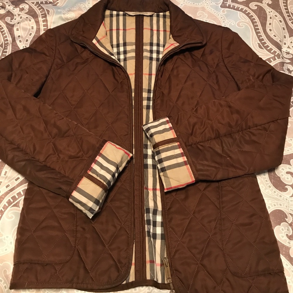 Burberry quilted jacket - women's