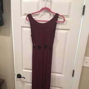 Maroon Maxi Dress. Worn once.
