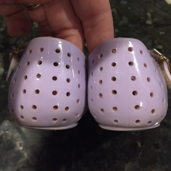 Mini Melissa purple flower ❤.  Used condition - Picture 4 of 4