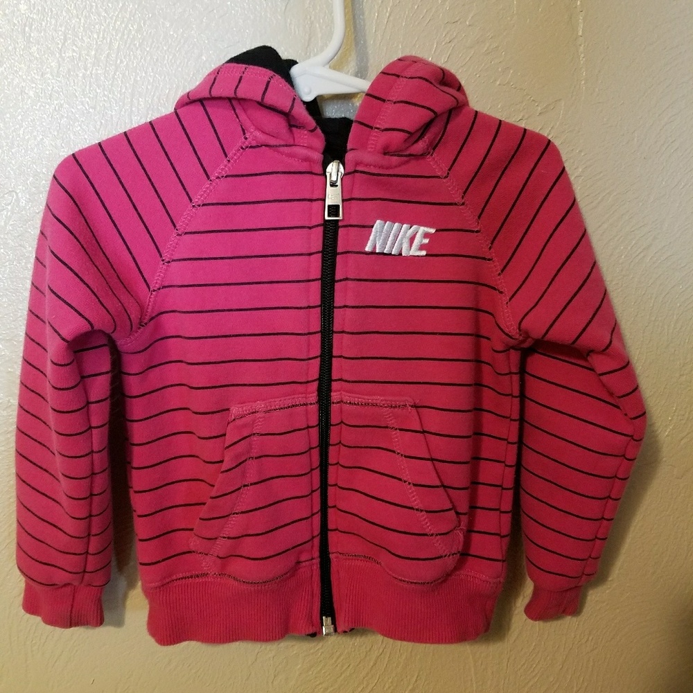 NIKE HOODED ZIP-UP SWEATSHIRT GIRLS SIZE 2T