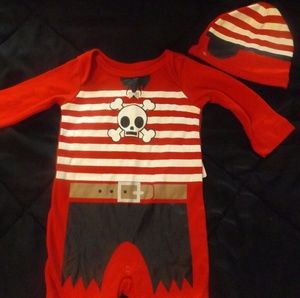 NWT Halloween Baby Pirate Costume