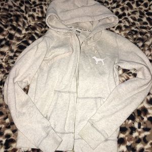 PINK zip up hoodie
